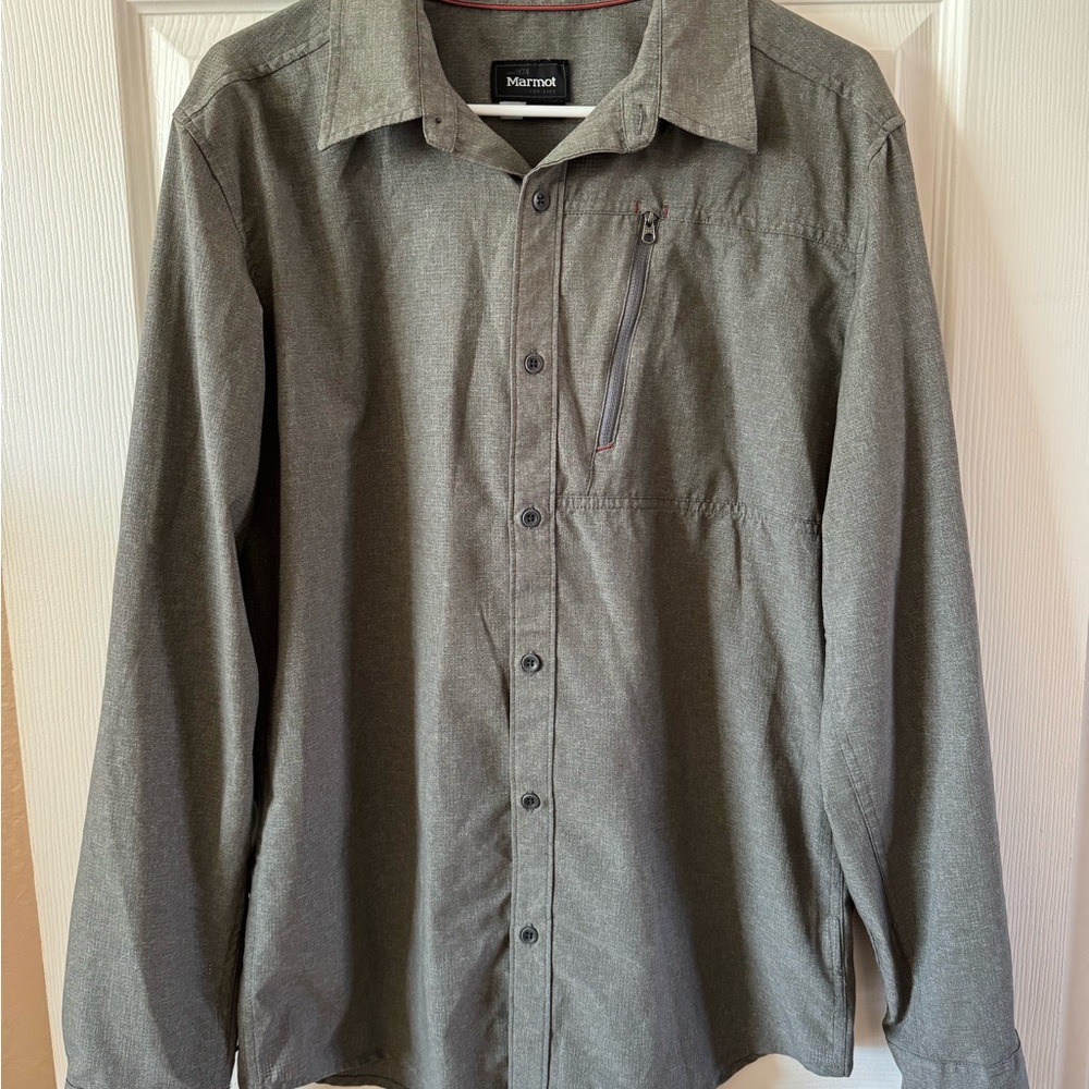 MARMOT Men's Boreas Long Sleeve Button-Down shirt Size Large - Picture 5 of 10